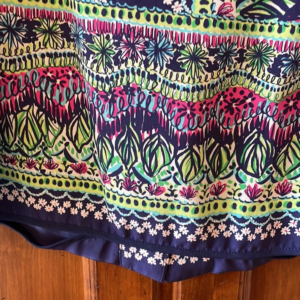 Lily Pulitzer silk top - Picture 6 of 8